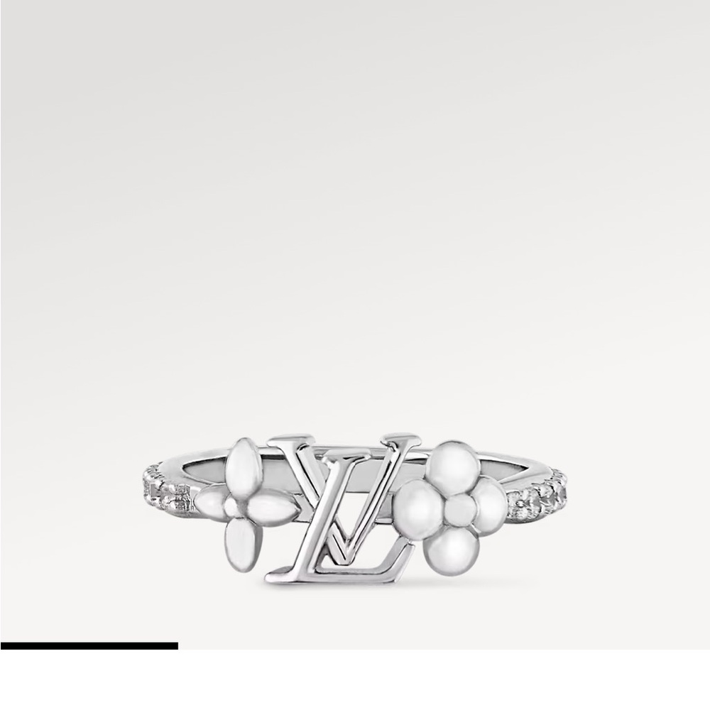 LV Silver Iconic Ring